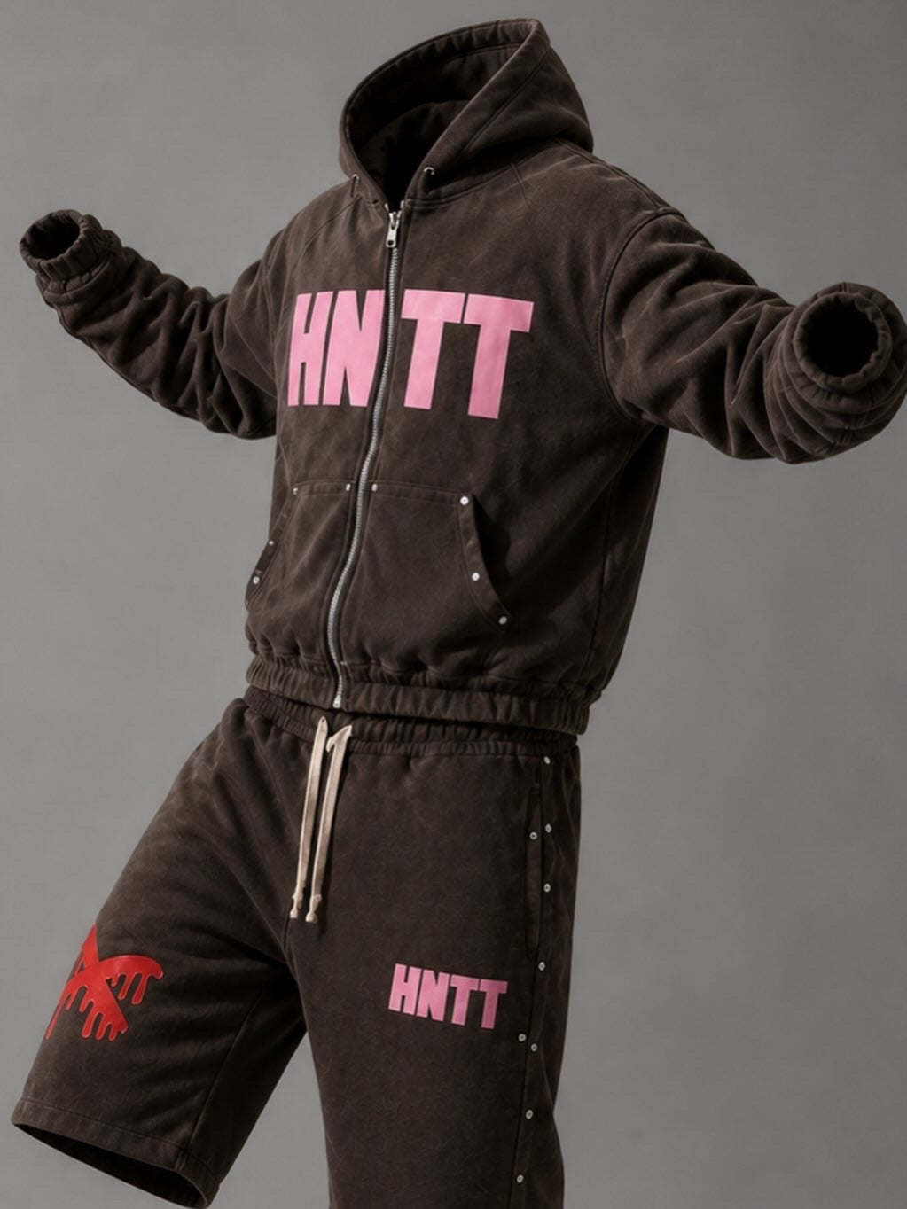 HNTT Hoodie & Shorts Set *PRE-ORDER*